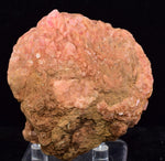 6.8cms GEM RHODOCHROSITE CUBIC CRYSTALS GOETHITE PERU MINERAL SPECIMEN RB664