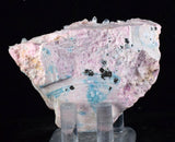 6cms RHODOCHROSITE ROSETTE QUARTZ PERU PINK CRYSTALS NEEDLES MINERAL RB129