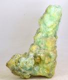 22cm MELANTERITE VOLCANO HOLE INSIDE STALACTITE CHALCANTHITE CRYSTAL PERU  FB77