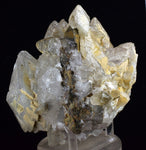 13.5cms CALCITE WITH QUARTZ CRYSTALS PERU SHINY MINERAL SPECIMEN GB25