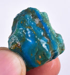 10 Grams GEM BLUE OPAL PERU ROUGH SCENIC SEASCAPE MINERAL SPECIMEN OB138