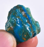 10 Grams GEM BLUE OPAL PERU ROUGH SCENIC SEASCAPE MINERAL SPECIMEN OB138