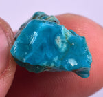 9carats GEM SILICA CHRYSOCOLLA CHALCEDONY PERU HIGH YIELD NEW FIND ROUGH SB167