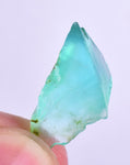 6cts GEM BLUE OPAL HIGH QUALITY PERU ROUGH SCENIC MINERAL SPECIMEN OB147