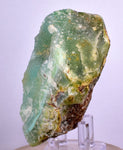 190grs GEM SILICA DRUZY CHRYSOCOLLA LILY MINE PERU CHALCEDONY QUARTZ ROUGH SB131