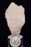 5.6cms QUARTZ  CATHEDRAL TWIN SHINY NATURAL CRYSTAL MINERAL SPECIMEN QB79
