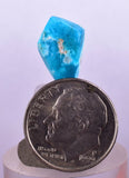 4cts GEM SILICA CHRYSOCOLLA CHALCEDONY POLISHED PERU NEW FIND BB338