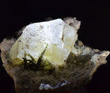 18 cms CALCITE EPIDOTE QUARTZ CRYSTALS INCLUTIONS PERU MINERAL SPECIMEN GB36