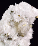 4cms APATITE QUARTZ PYRITE CRYSTALS DICKITE PERU HUANZALA AB228