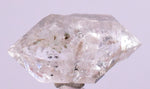 2cms HERKIMER DIAMOND ANTHRAXOLITE CRYSTALS MINERAL SPECIMEN PERU QB21