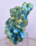 4.9cms CHALCANTHITE MELANTERITE ROMERITE ALUNOGEN PERU NATURAL  CRYSTALS FB75