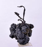 3.2cms NATIVE SILVER WIRES PERU ACANTHITE PYRITE UCHUCCHACUA MINE HB248