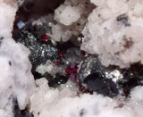 7cms PROUSTITE RED RUBY SILVER PERU UCHUCCHACUA MINE MINERAL SPECIMEN HB150