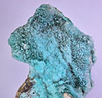 20cm GEM CHRYSOCOLLA IN SELENITE LILY MINE PERU MALACHITE STALACTITES CB359