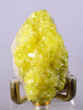 4.5cms SULPHUR NATURAL CRYSTALS BOLIVIA SULFUR POTOSI MINERAL SPECIMEN YB02