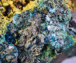 11cms CHRYSOCOLLA QUARTZ  BOTRYOIDAL TENTADORA MINE PERU MINERAL SPECIMEN CB188