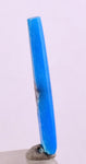 2.5cts GEM SILICA CHRYSOCOLLA CABOCHON LILY MINE PERU ROYAL BLUE COLOR  BB290