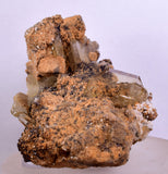 10cms GEMMY BARITE CRYSTALS PERU SHINY TRANSLUCENT MINERAL SPCIMEN EB71