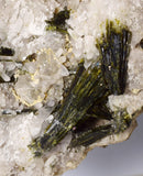 18 cms CALCITE EPIDOTE QUARTZ CRYSTALS INCLUTIONS PERU MINERAL SPECIMEN GB36