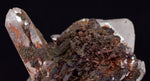 6.4cms HEMATOID QUARTZ DOUBLY TERMINATED GOETHITE MINERAL SPECIMEN PERU QB112