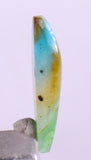 2.5ct GEM BLUE OPAL SCENIC CABOCHON PERU SEASCAPE PENDANT JEWELRY BB132