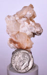 4 cms GEM ZEOLITE STILBITE HEULANDITE APOPHYLLITE (?) CRYSTALS PERU FB44