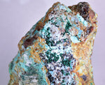 10cms ATACAMITE DRUZY MALCHITE CHRYSOCOLLA LILY MINE PERU MINERAL AB157