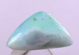 6.5ct GEM BLUE OPAL SCENIC CABOCHON PERU SEASCAPE PENDANT JEWELRY BB130