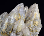 14cms CALCITE WITH QUARTZ CRYSTALS PERU SHINY MINERAL SPECIMEN GB26