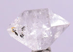 1.5cms HERKIMER DIAMOND ANTHRAXOLITE CRYSTALS MINERAL SPECIMEN PERU QB22