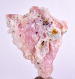 6cms GEM PINK OPAL HYALITE PALYGORSKITE QUARTZ SCULPTURE BOTRYOIDAL PERU PB44