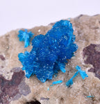 8.9cms CAVANSITE PENTAGONITE ? HEULANDITE STILBITE INDIA SHINY CRYSTALS  TB124