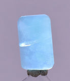 1ct GEM BLUE OPAL SCENIC CABOCHON PERU SEASCAPE PENDANT JEWELRY BB301