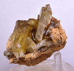 8.5cms GEMMY BARITE CRYSTALS PERU SHINY TRANSLUCENT MINERAL SPCIMEN EB70