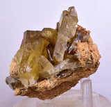 8.5cms GEMMY BARITE CRYSTALS PERU SHINY TRANSLUCENT MINERAL SPCIMEN EB70