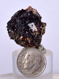 2.6cms  GEM GARNET STEPPED CRYSTALS PERU SHINY SHARP RARE MINERAL SPECIMEN GB12
