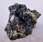 7cms GEM TETRAHEDRITE PYRITE QUARTZ BORNITE CRYSTALS PERU MINERAL SPECIMEN IB74