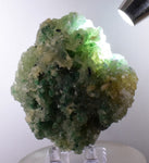 8.4cms ATACAMITE CALCITE DRUZY CHRYSOCOLLA MALACHITE LILY MINE PERU DB72