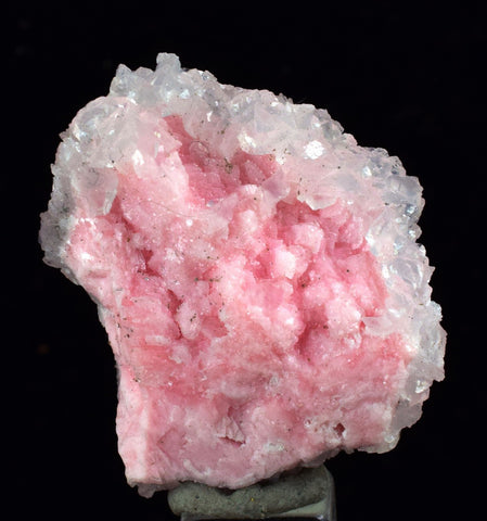 3.5cms RHODOCHROSITE CALCITE CRYSTALS HUANZALA PERU PINK CRYSTALS RB400