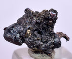 1.1cms NATIVE SILVER WIRE PERU ACANTHITE UCHUCCHACUA MINE MINERAL SPECIMEN HB197