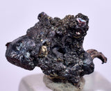 1.1cms NATIVE SILVER WIRE PERU ACANTHITE UCHUCCHACUA MINE MINERAL SPECIMEN HB197