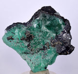 4.8cms GEOCRONITE GREEN FLUORITE CRYSTAL PERU MILPO ATACOCHA PERU SHINY KB20