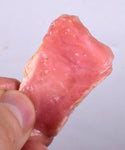 14.1 grams GEM PINK OPAL PERU ROUGH CORAL COLOR TRANSLUCENT MINERAL PB18