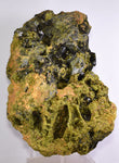 19cms EPIDOTE CRYSTALS PERU MINERAL SPECIMEN COLLECTOR  CB173