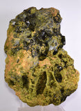 19cms EPIDOTE CRYSTALS PERU MINERAL SPECIMEN COLLECTOR  CB173