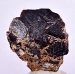 3.9cms  GEM GARNET STEPPED SPESSARTINE CRYSTALS PERU SHINY SHARP RARE GB53
