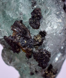 2.7cms GEOCRONITE GREEN FLUORITE CRYSTAL PERU MILPO ATACOCHA PERU SHINY KB36