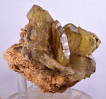 8.5cms GEMMY BARITE CRYSTALS PERU SHINY TRANSLUCENT MINERAL SPCIMEN EB70