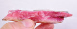 385carats GEM DEEP RED PINK OPAL PERU ROUGH COLOR TRANSLUCENT MINERAL PB93