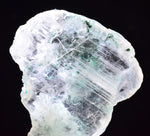 3.7cms CHRYSOCOLLA INSIDE SELENITE CRYSTAL LILY MINE 2000 DISCOVERY PERU TB99